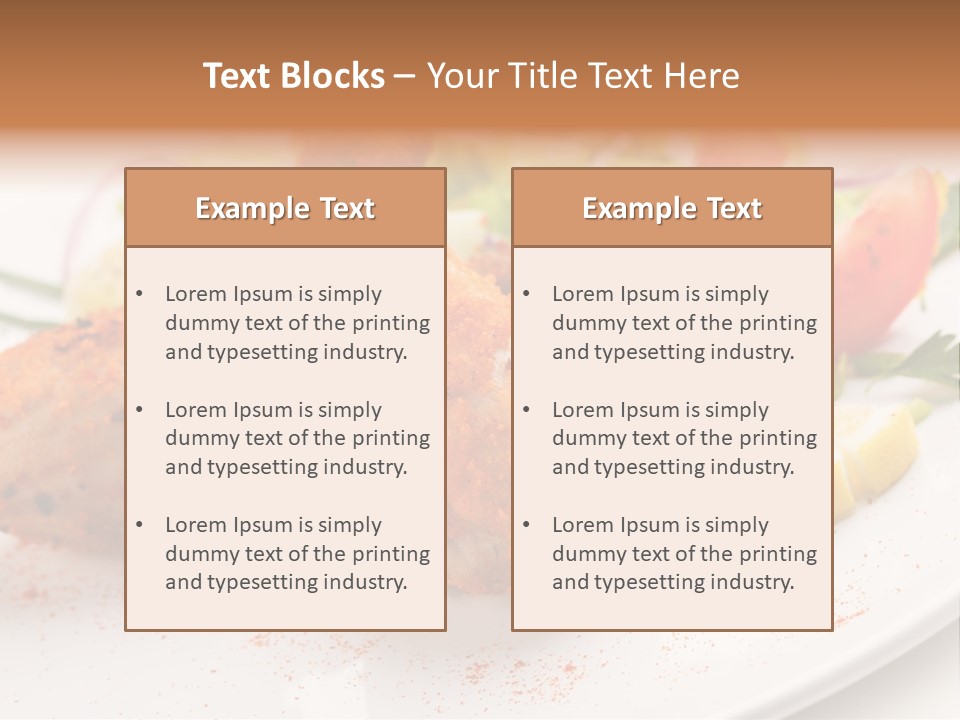 Dish Menu Appetizer PowerPoint Template