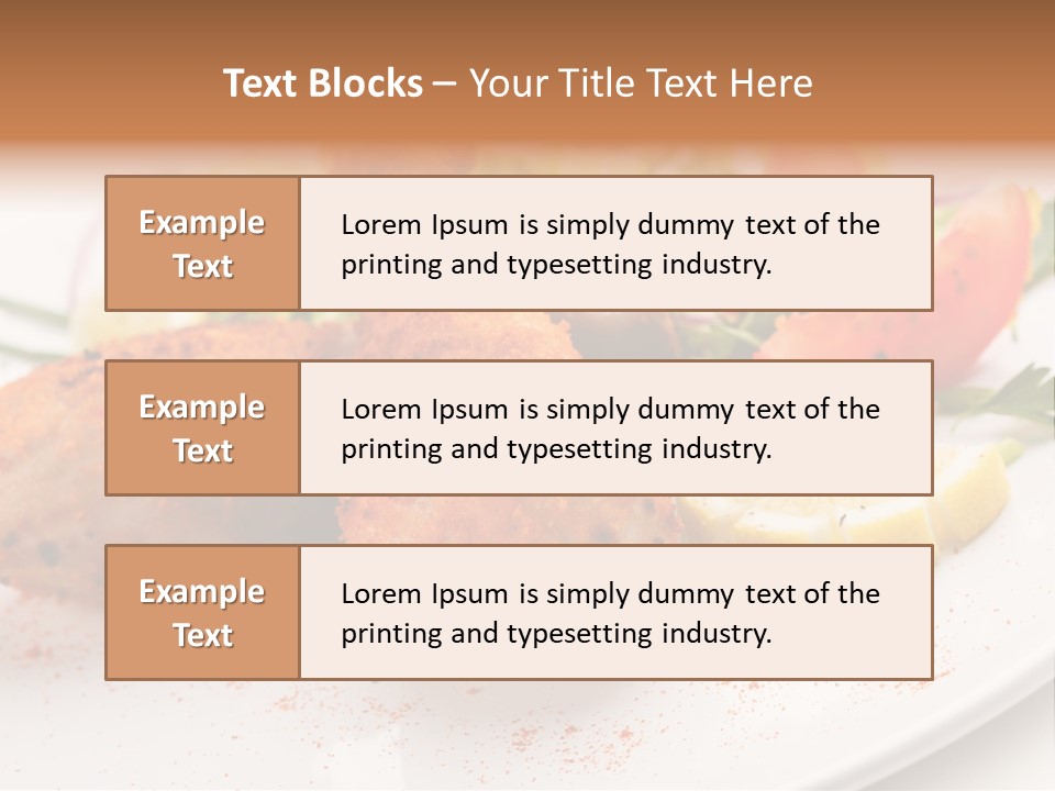 Dish Menu Appetizer PowerPoint Template