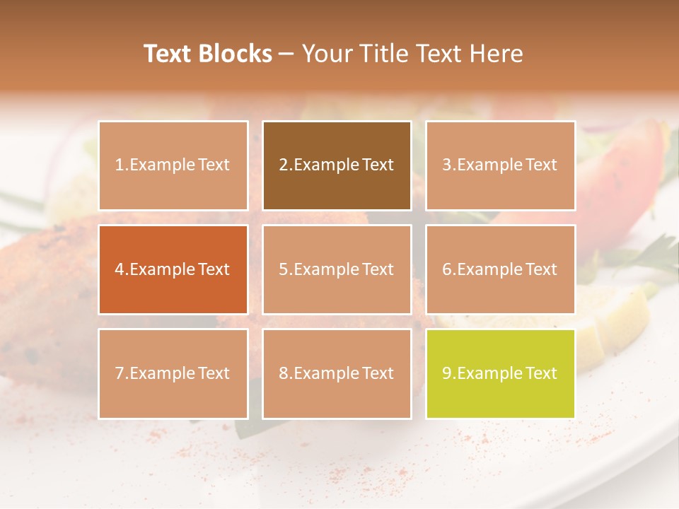 Dish Menu Appetizer PowerPoint Template