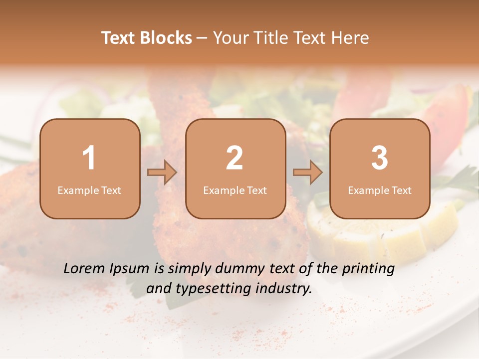 Dish Menu Appetizer PowerPoint Template