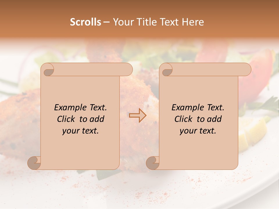 Dish Menu Appetizer PowerPoint Template