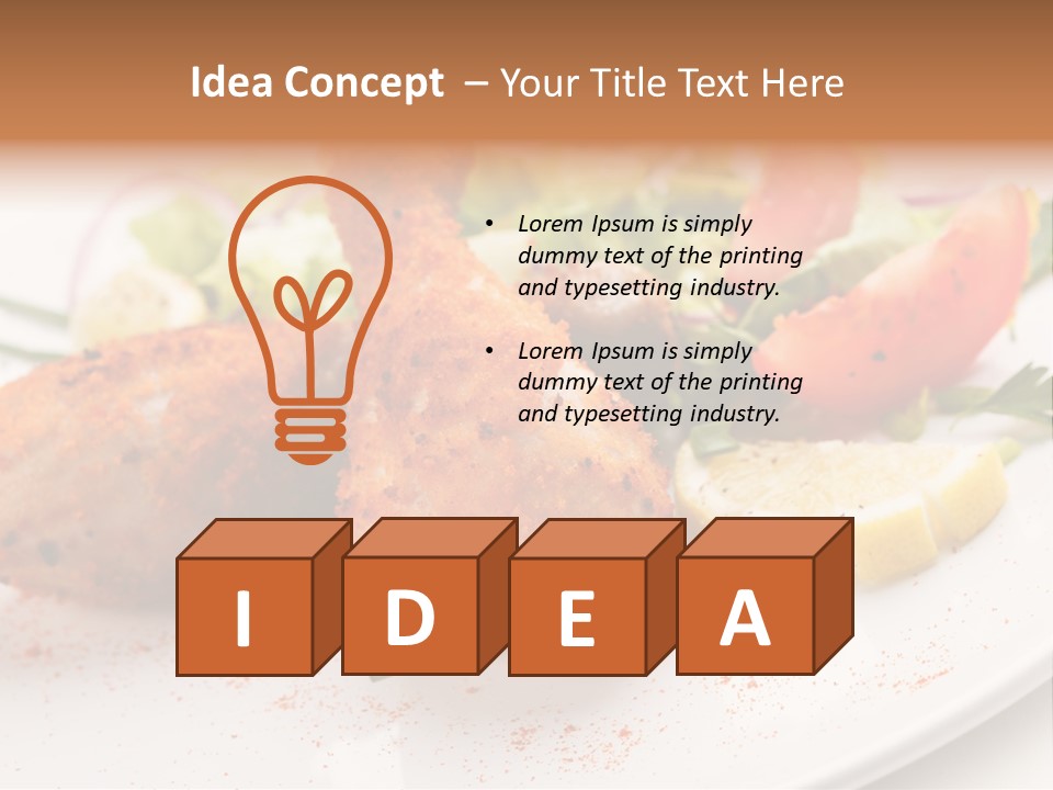 Dish Menu Appetizer PowerPoint Template