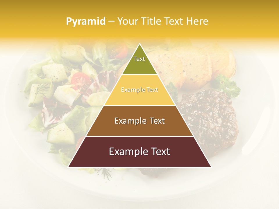 Baked Dinner Barbecue PowerPoint Template