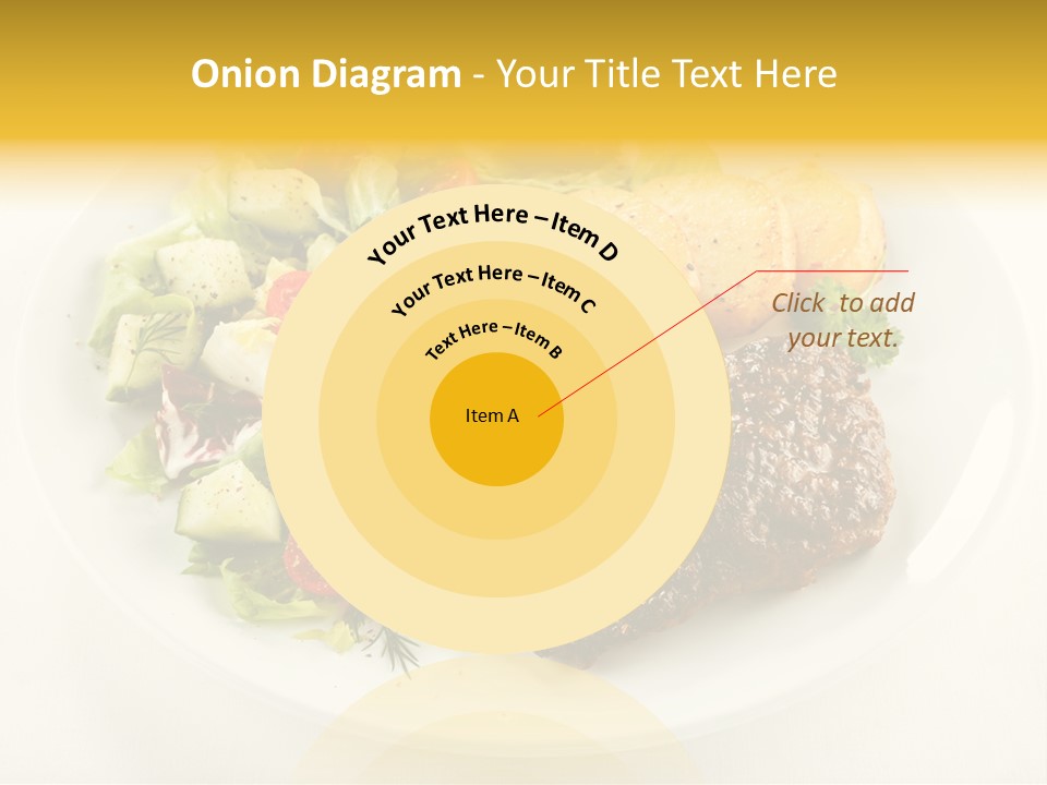 Baked Dinner Barbecue PowerPoint Template