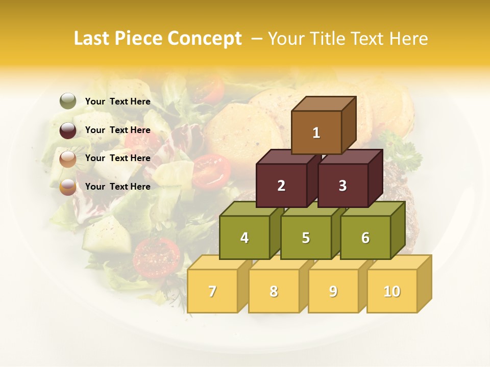 Baked Dinner Barbecue PowerPoint Template