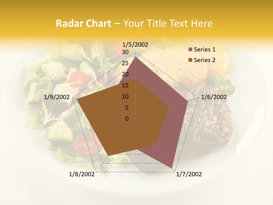Baked Dinner Barbecue PowerPoint Template