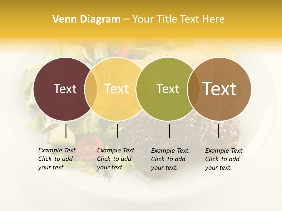 Baked Dinner Barbecue PowerPoint Template