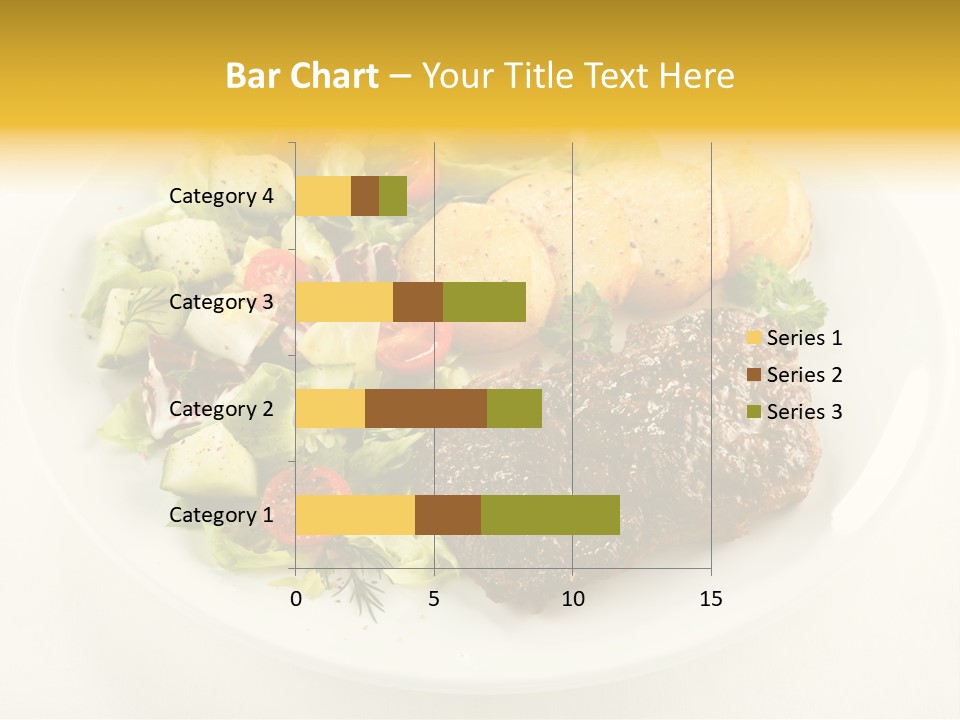 Baked Dinner Barbecue PowerPoint Template