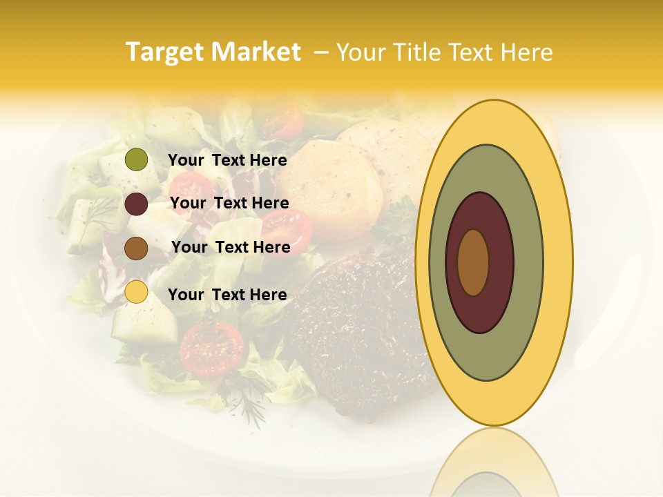 Baked Dinner Barbecue PowerPoint Template