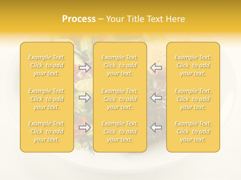 Baked Dinner Barbecue PowerPoint Template