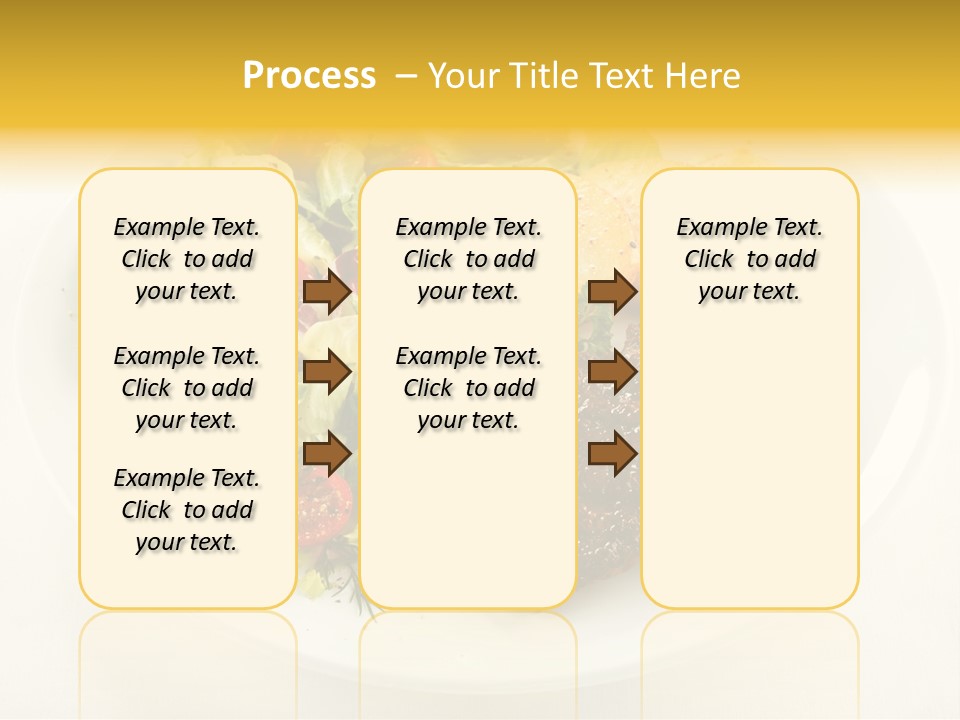 Baked Dinner Barbecue PowerPoint Template