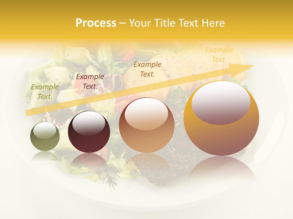 Baked Dinner Barbecue PowerPoint Template