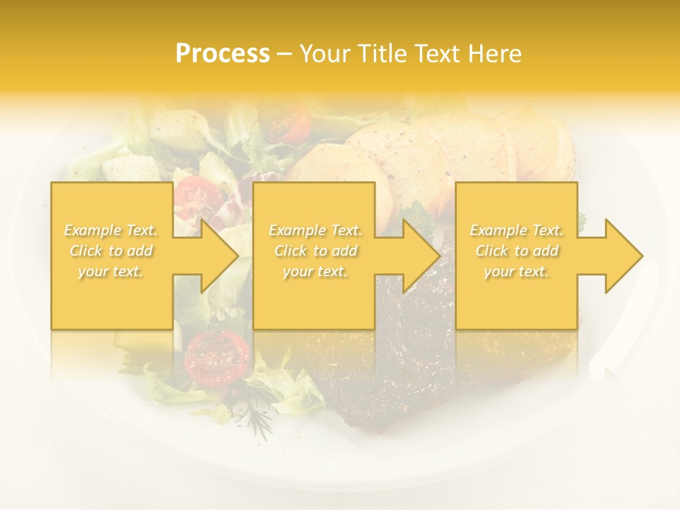 Baked Dinner Barbecue PowerPoint Template