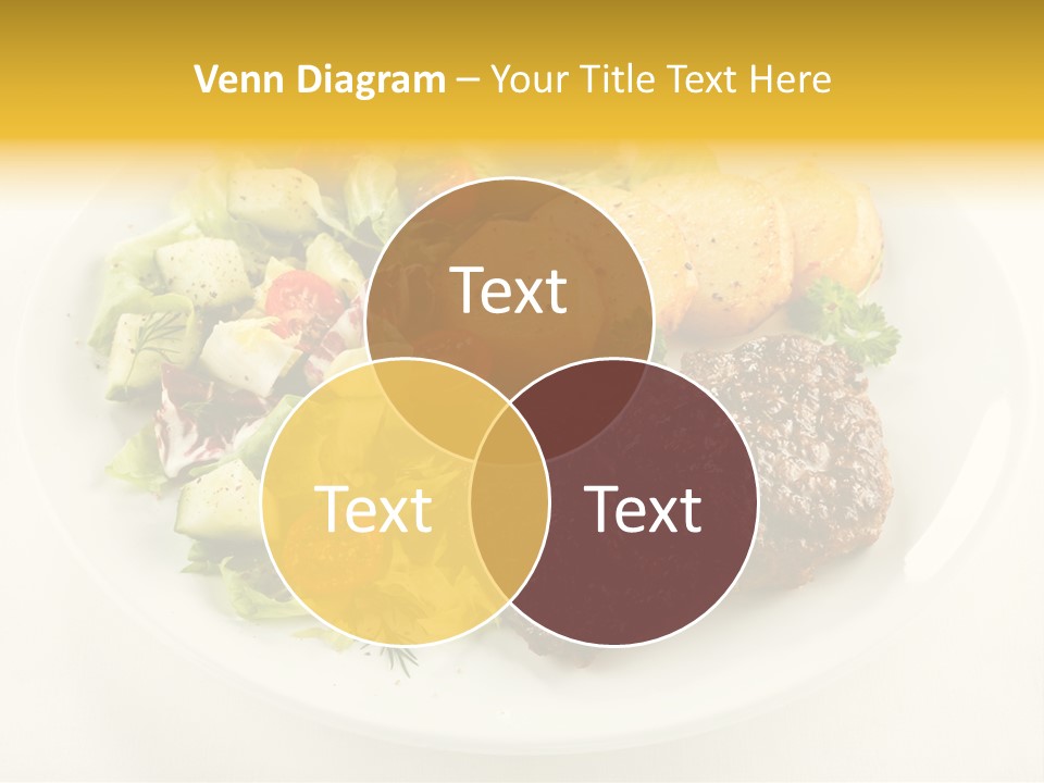 Baked Dinner Barbecue PowerPoint Template