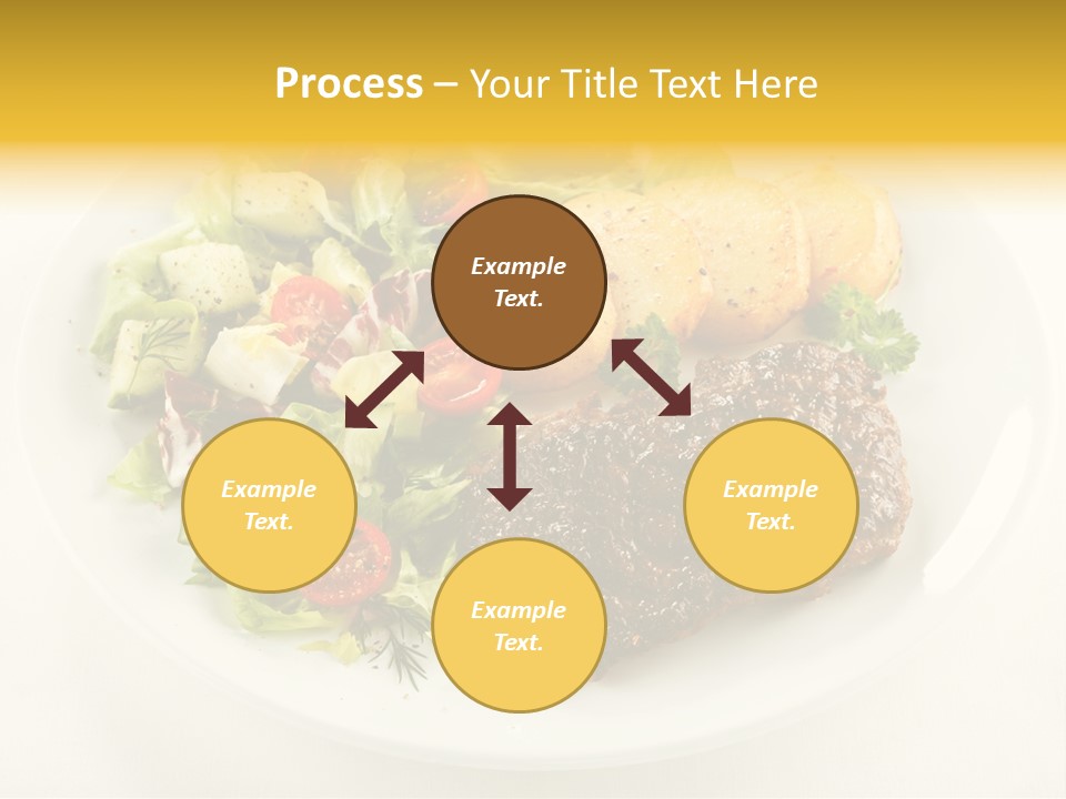 Baked Dinner Barbecue PowerPoint Template