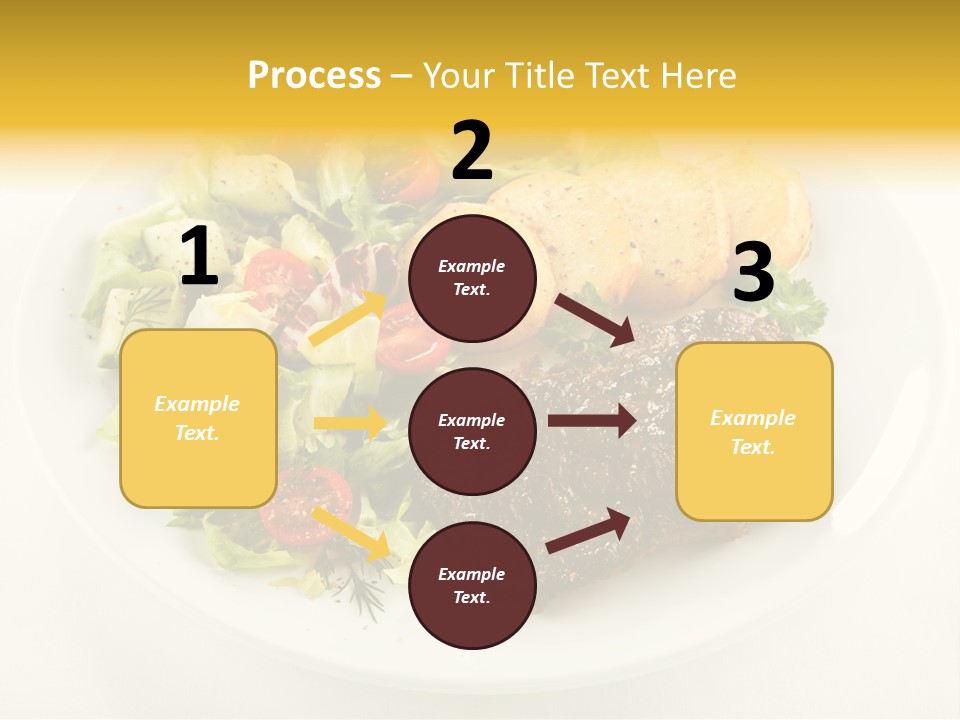 Baked Dinner Barbecue PowerPoint Template