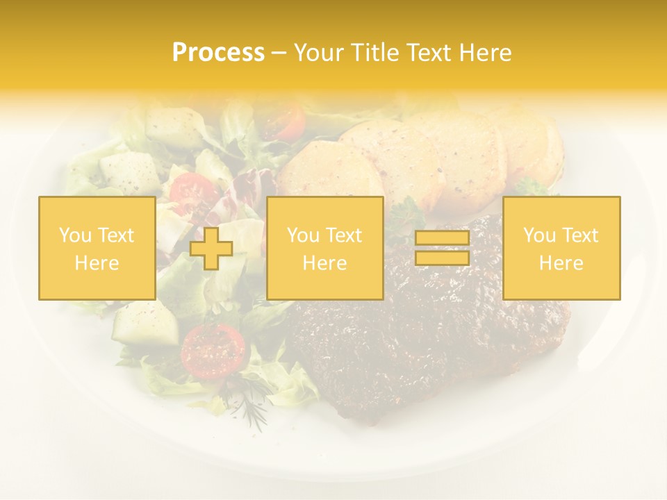 Baked Dinner Barbecue PowerPoint Template