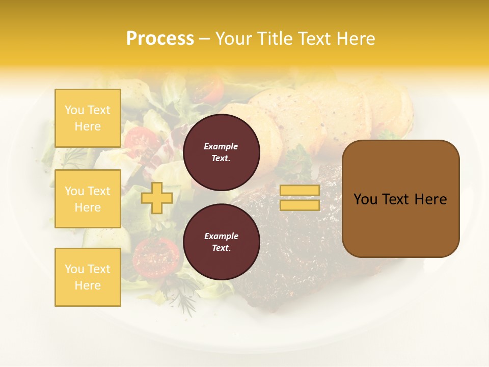 Baked Dinner Barbecue PowerPoint Template