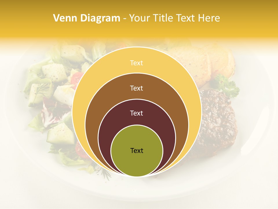 Baked Dinner Barbecue PowerPoint Template