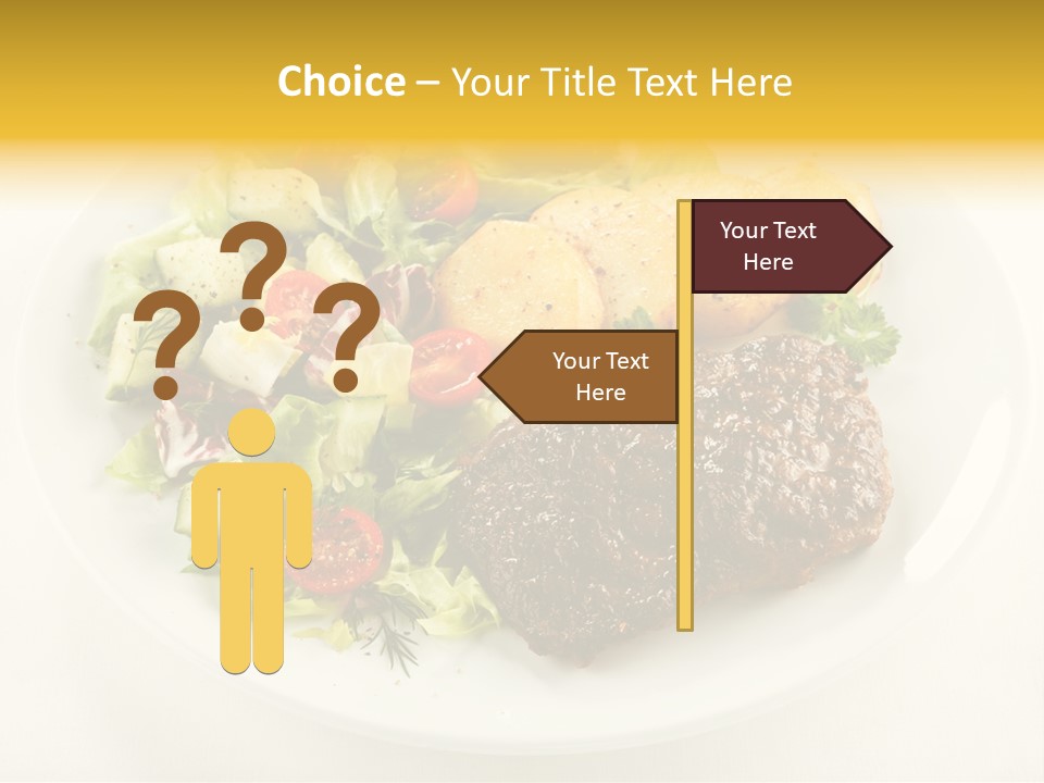 Baked Dinner Barbecue PowerPoint Template