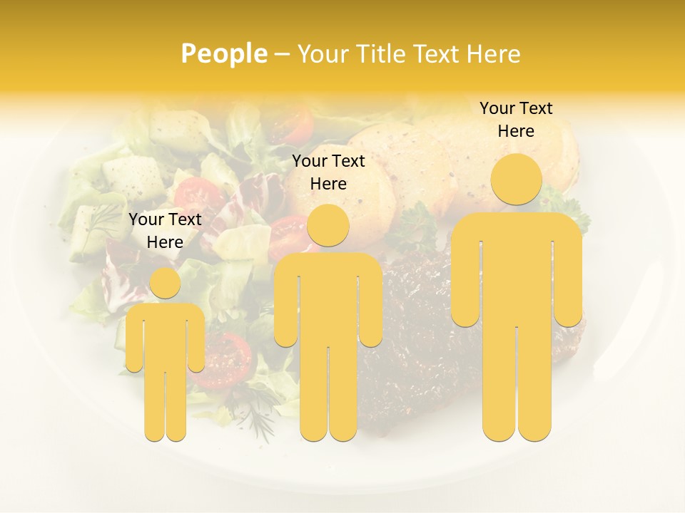 Baked Dinner Barbecue PowerPoint Template