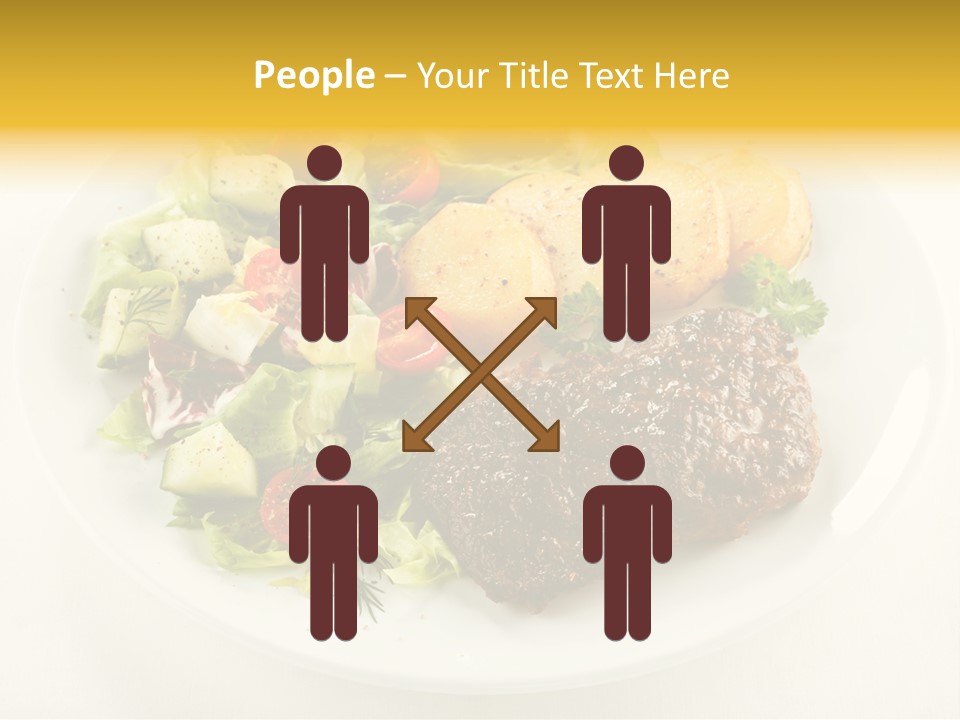 Baked Dinner Barbecue PowerPoint Template