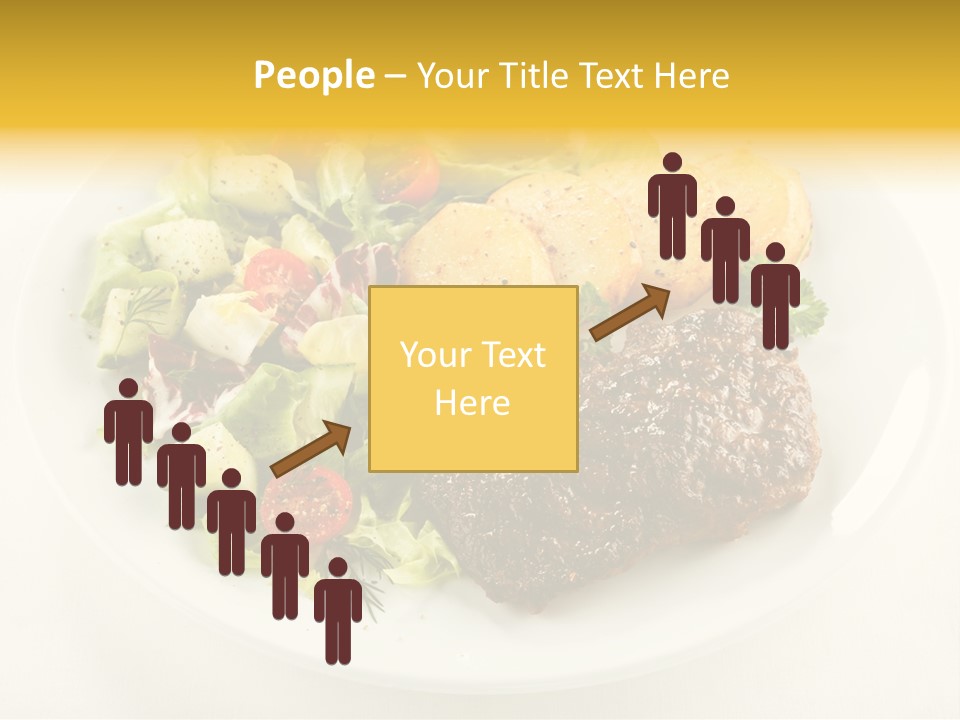 Baked Dinner Barbecue PowerPoint Template