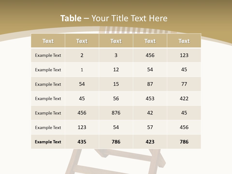 Grain Sun Sit PowerPoint Template