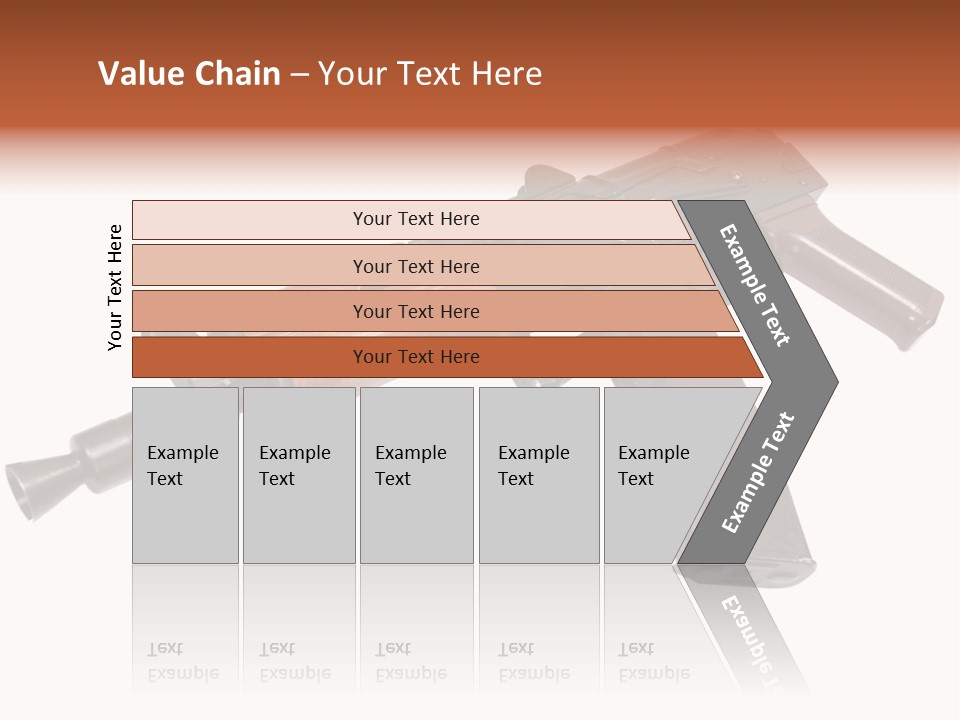 Army Trigger Closeup PowerPoint Template