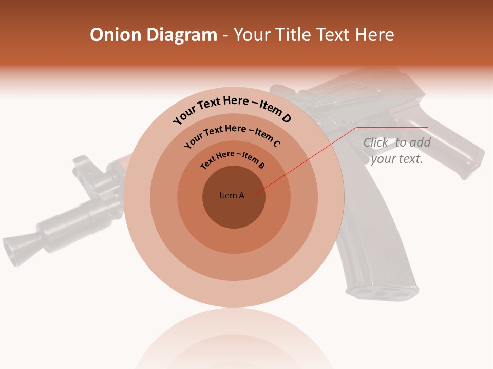Army Trigger Closeup PowerPoint Template