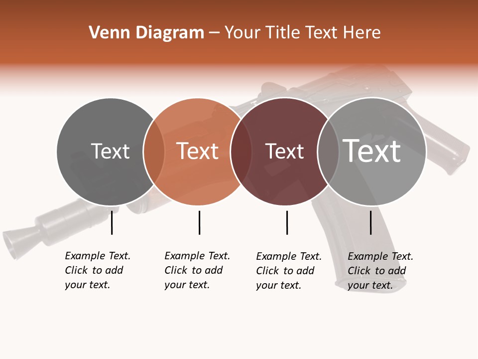 Army Trigger Closeup PowerPoint Template