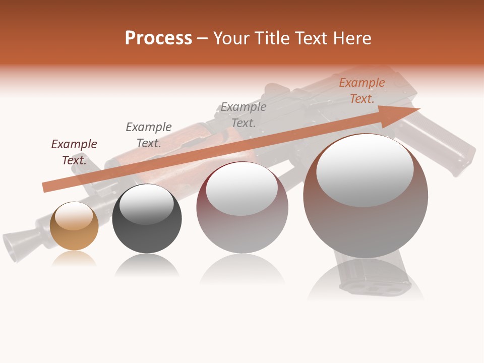 Army Trigger Closeup PowerPoint Template