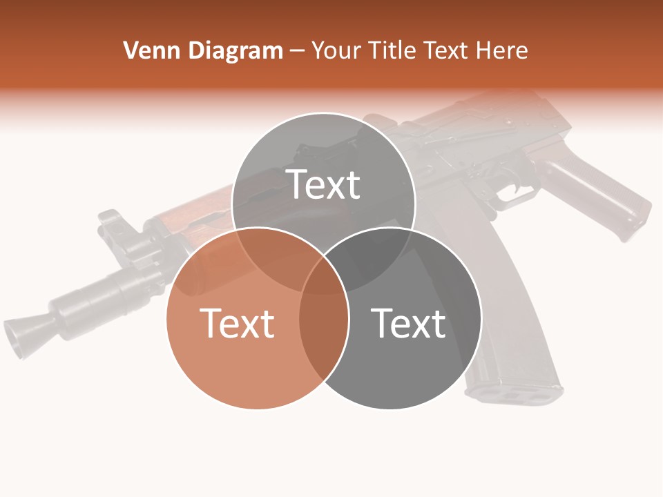 Army Trigger Closeup PowerPoint Template
