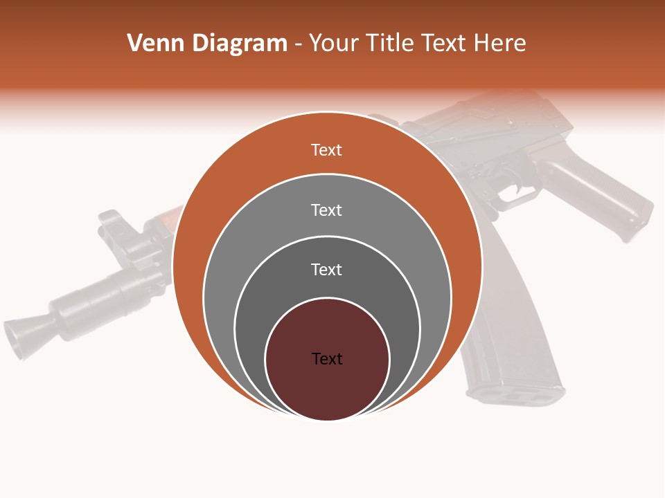 Army Trigger Closeup PowerPoint Template