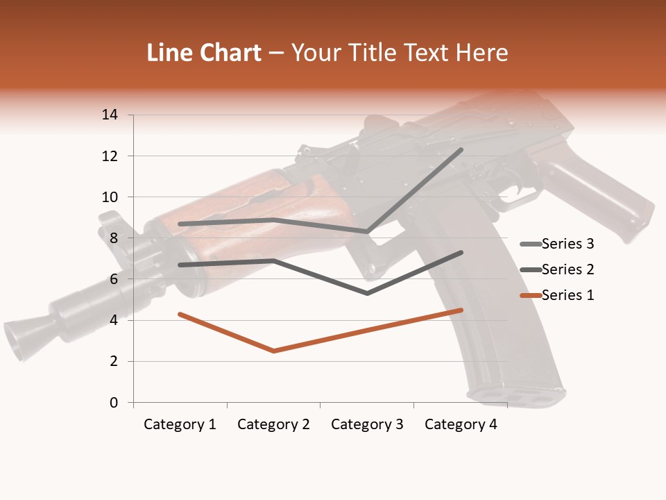Army Trigger Closeup PowerPoint Template