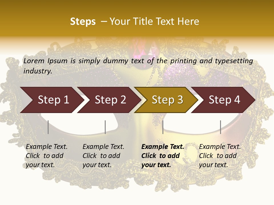 Colorful Pink Celebration PowerPoint Template