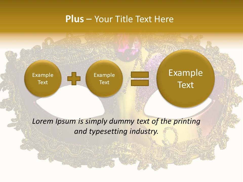 Colorful Pink Celebration PowerPoint Template