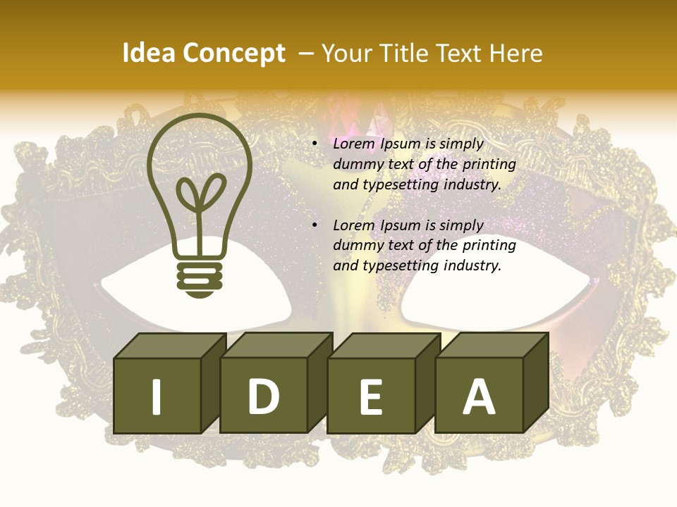 Colorful Pink Celebration PowerPoint Template