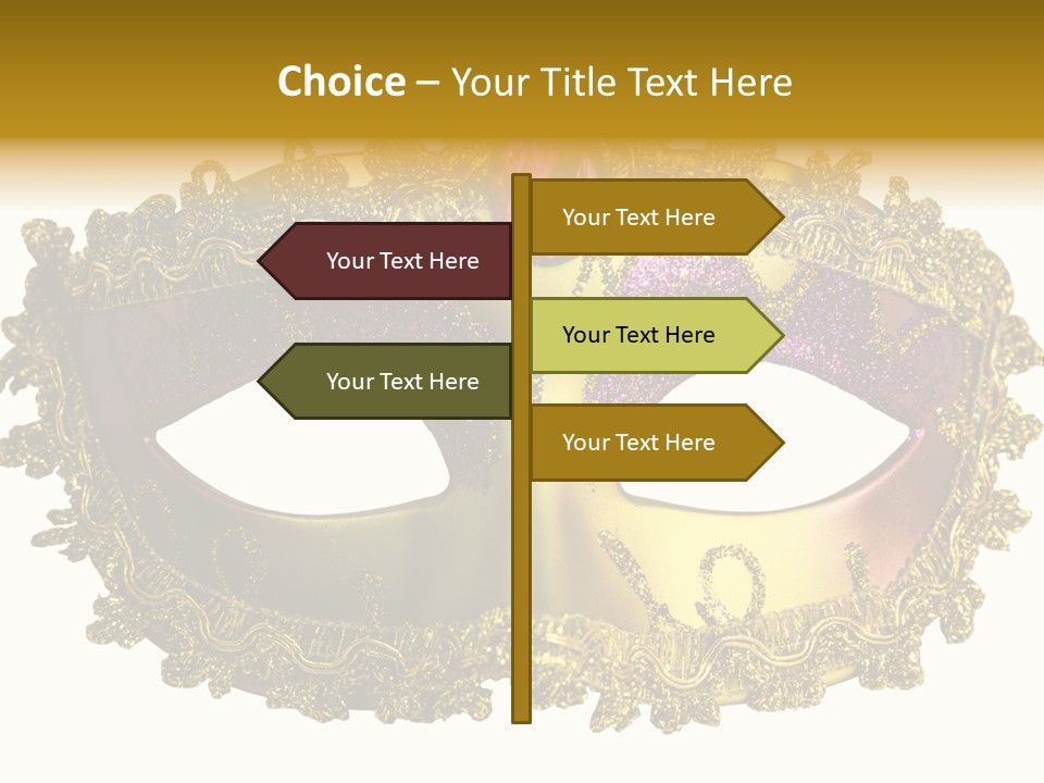 Colorful Pink Celebration PowerPoint Template