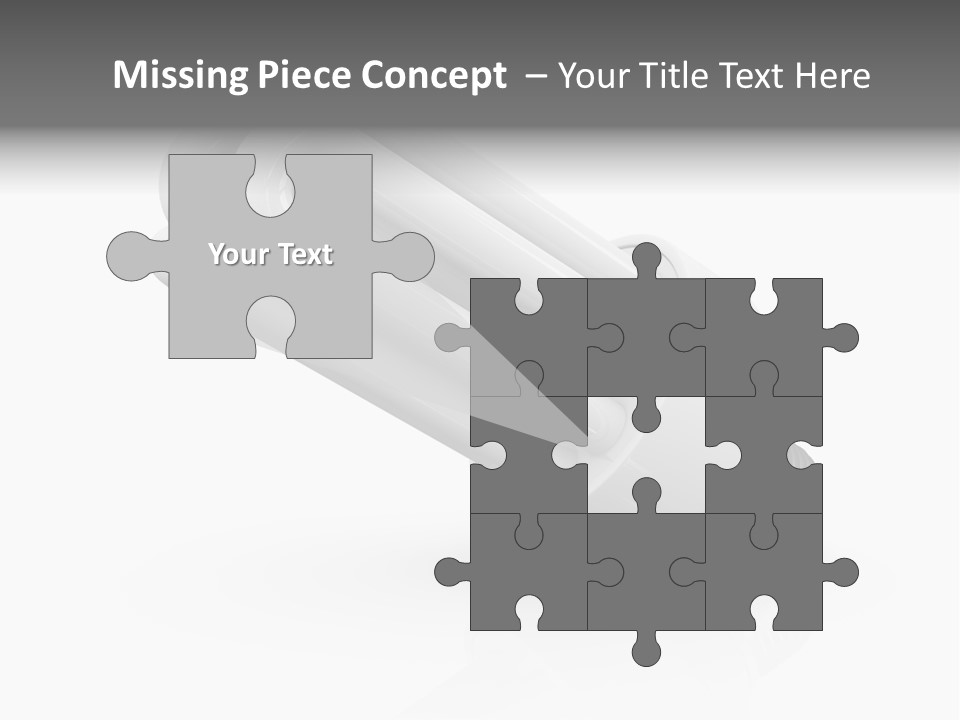 Compact Economy Bulb PowerPoint Template