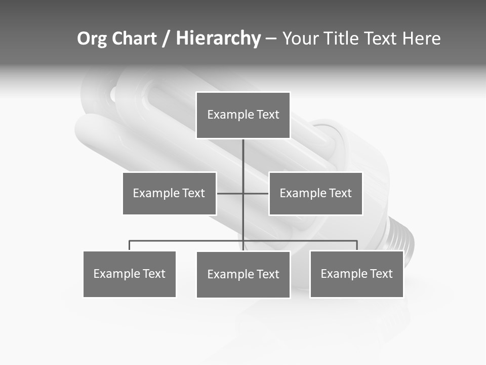 Compact Economy Bulb PowerPoint Template
