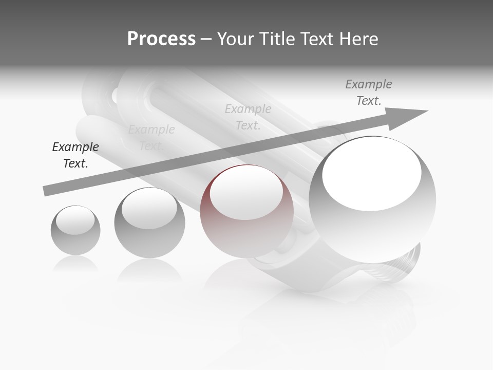 Compact Economy Bulb PowerPoint Template