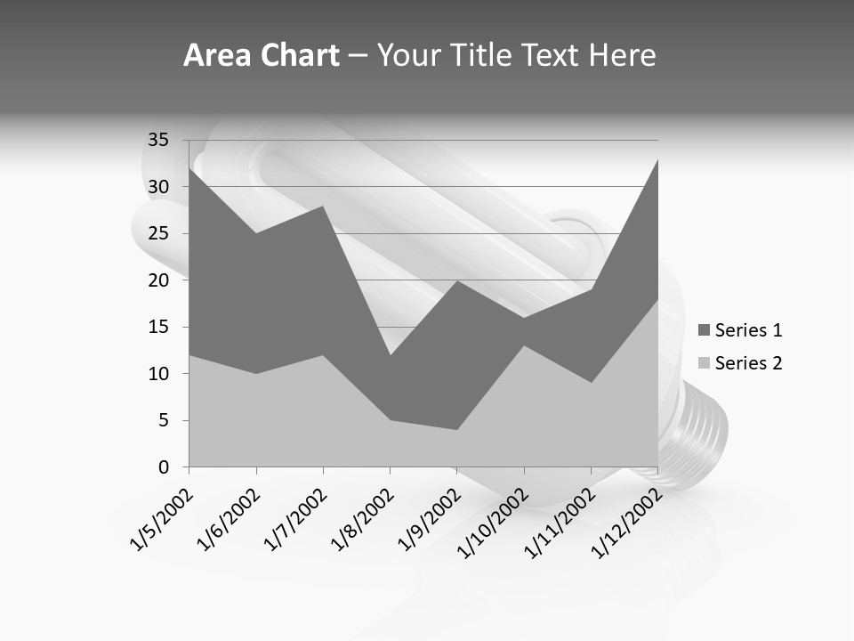 Compact Economy Bulb PowerPoint Template