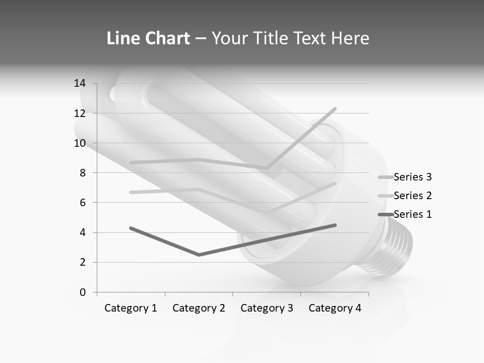 Compact Economy Bulb PowerPoint Template