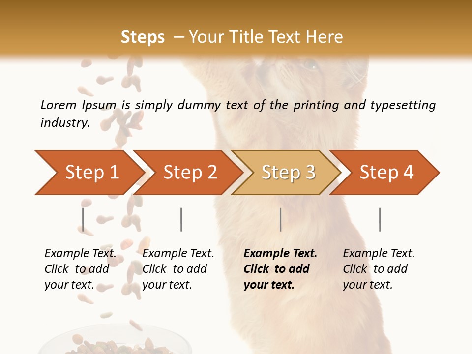 Health Feeding Snacks PowerPoint Template