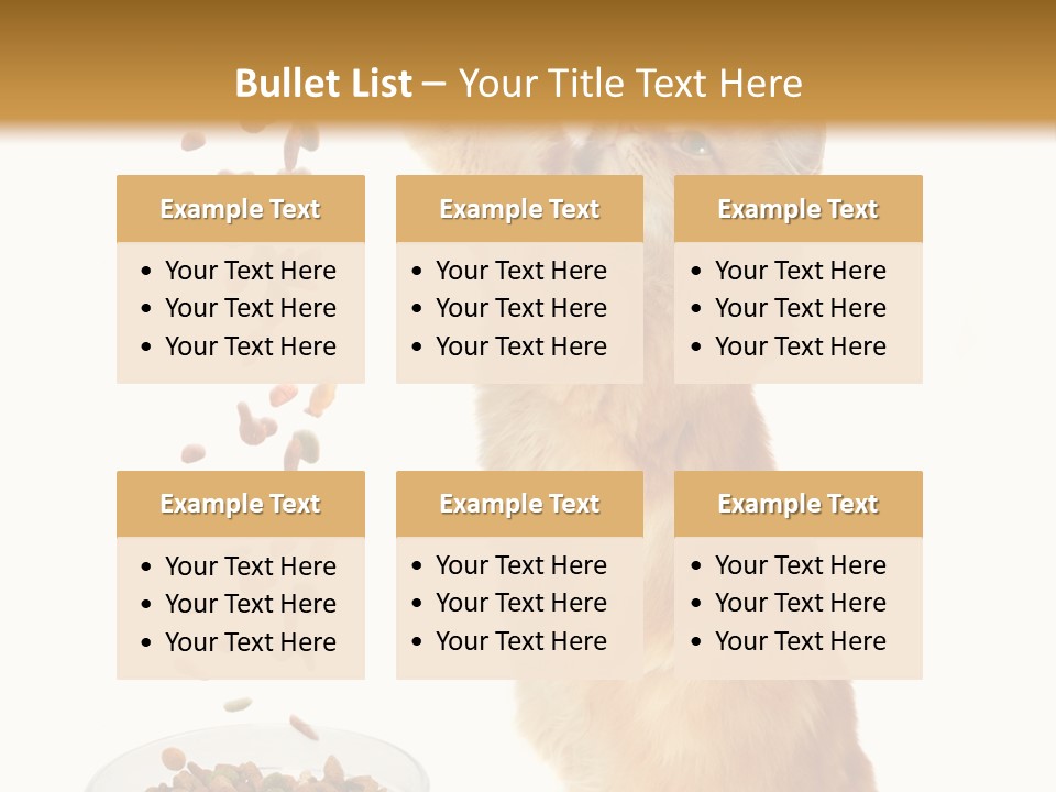 Health Feeding Snacks PowerPoint Template