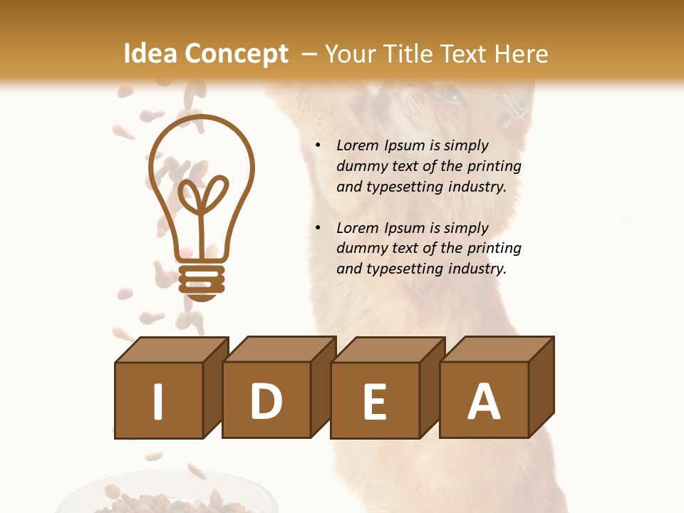 Health Feeding Snacks PowerPoint Template