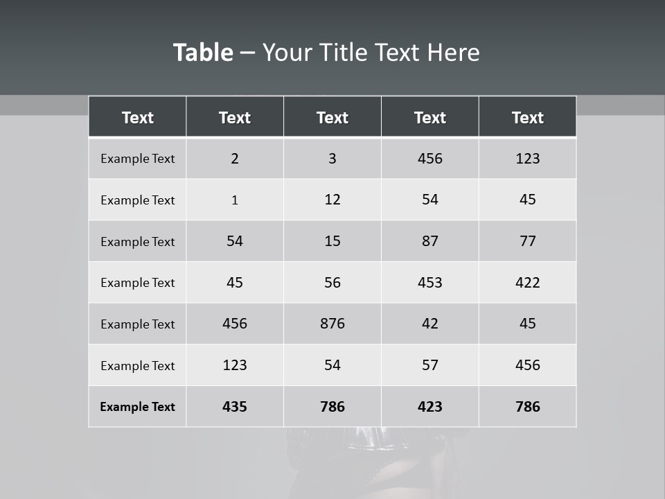 Blond Emotional Woman PowerPoint Template