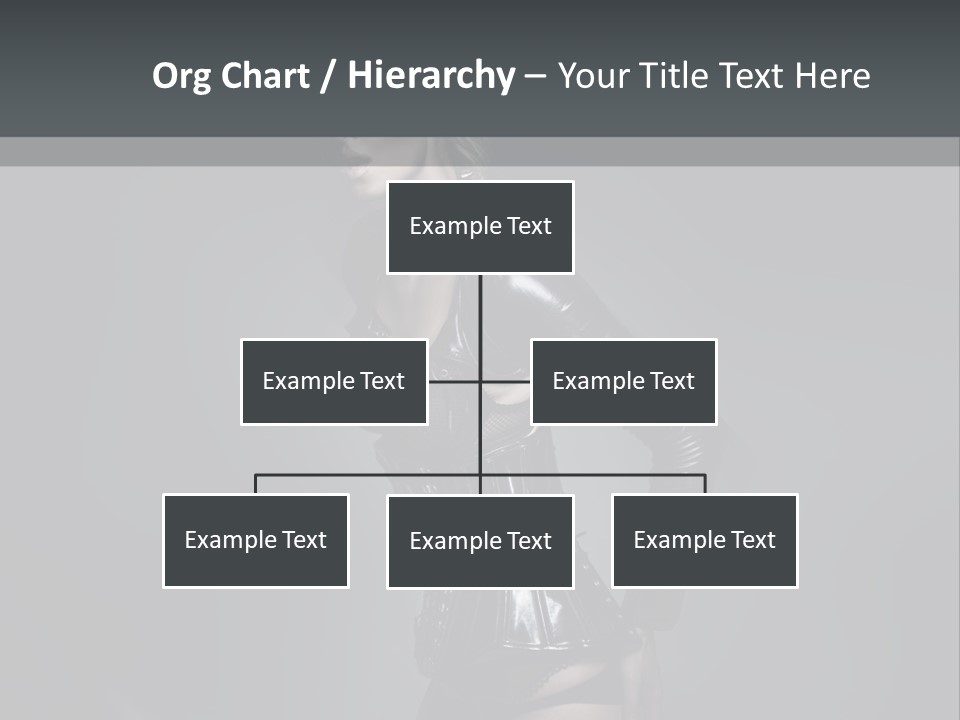 Blond Emotional Woman PowerPoint Template