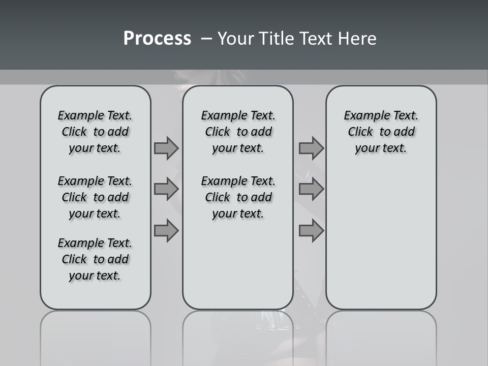 Blond Emotional Woman PowerPoint Template